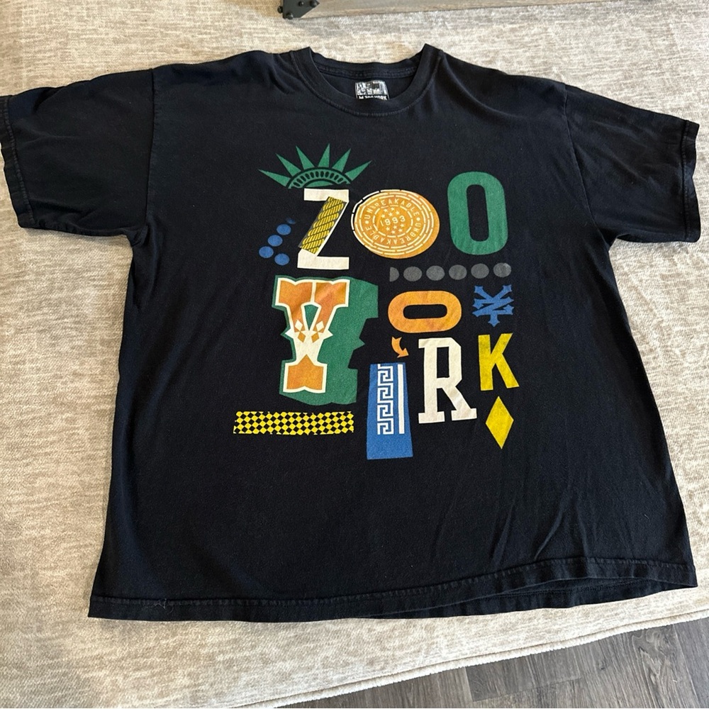 Early Y2K Zoo York Unbreakable Tee Shirt Sz XL Vintage Streetwear
